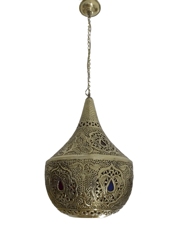 Moroccan Lantern stained glass